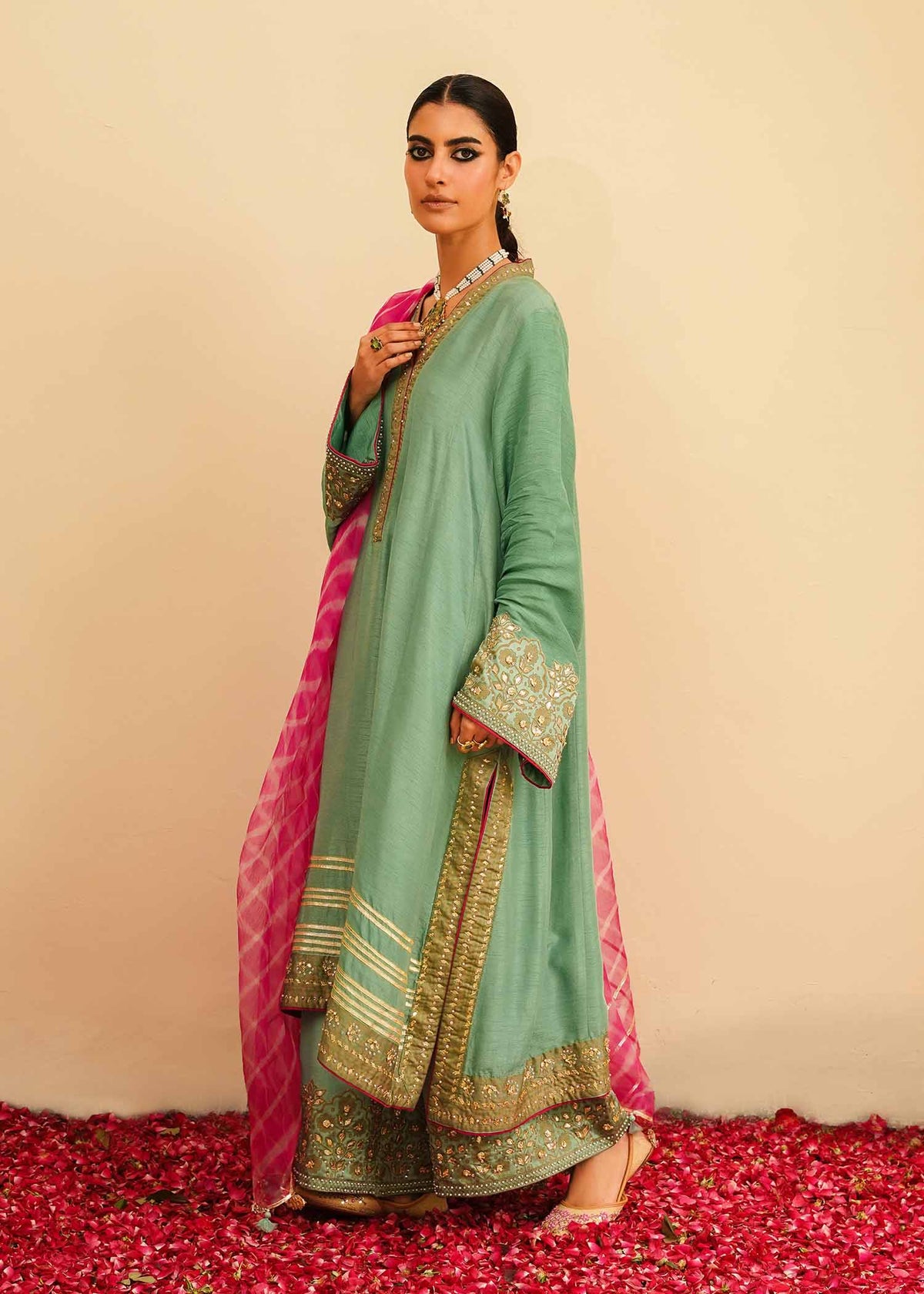 Mahgul | Eid Edit 2024 | Firozahs Dream by Mahgul - Designer Dress - Type: Ladies Clothes - Available at Libayah - 100% Original