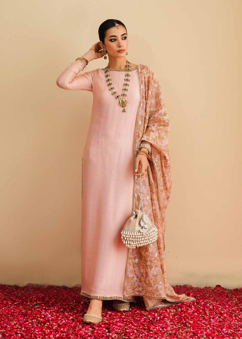 Mahgul | Eid Edit 2024 | Pink Elegance by Mahgul - Designer Dress - Type: Ladies Clothes - Available at Libayah - 100% Original