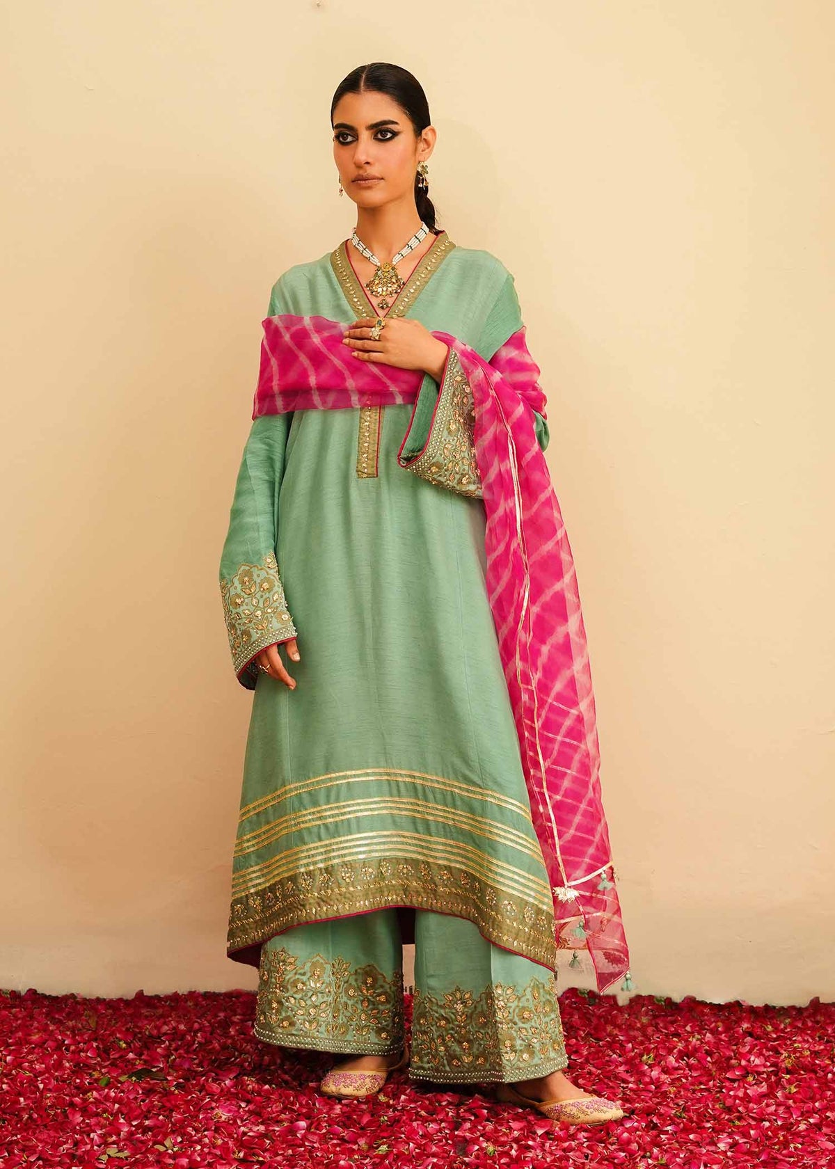 Mahgul | Eid Edit 2024 | Firozahs Dream by Mahgul - Designer Dress - Type: Ladies Clothes - Available at Libayah - 100% Original