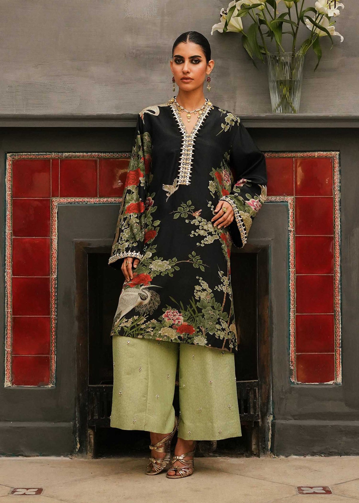 Mahgul | Eid Edit 2024 | Cosmic Moondance by Mahgul - Designer Dress - Type: Ladies Clothes - Available at Libayah - 100% Original