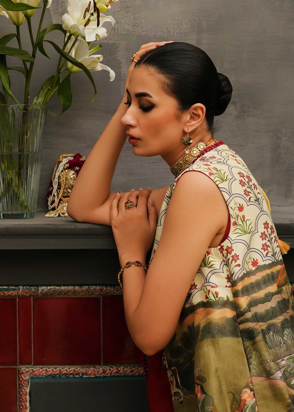 Mahgul | Eid Edit 2024 | Nishat Bagh by Mahgul - Designer Dress - Type: Ladies Clothes - Available at Libayah - 100% Original