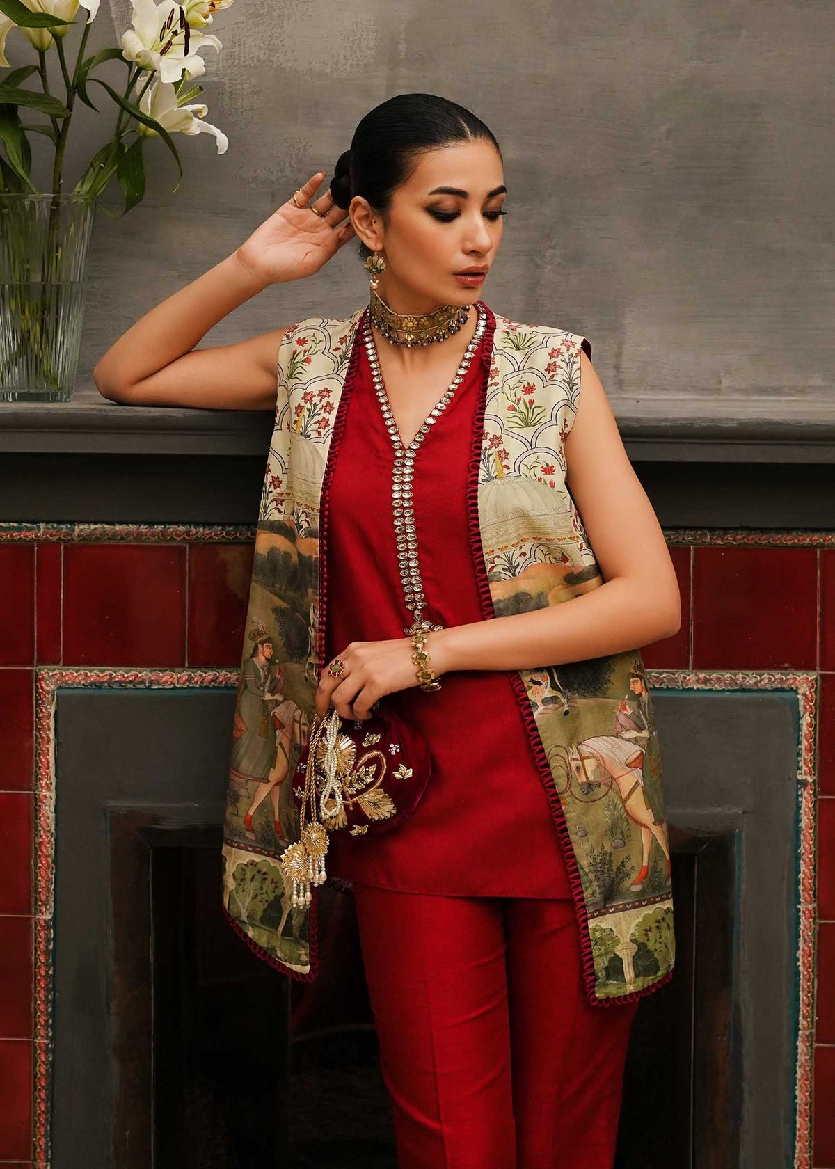 Mahgul | Eid Edit 2024 | Nishat Bagh by Mahgul - Designer Dress - Type: Ladies Clothes - Available at Libayah - 100% Original