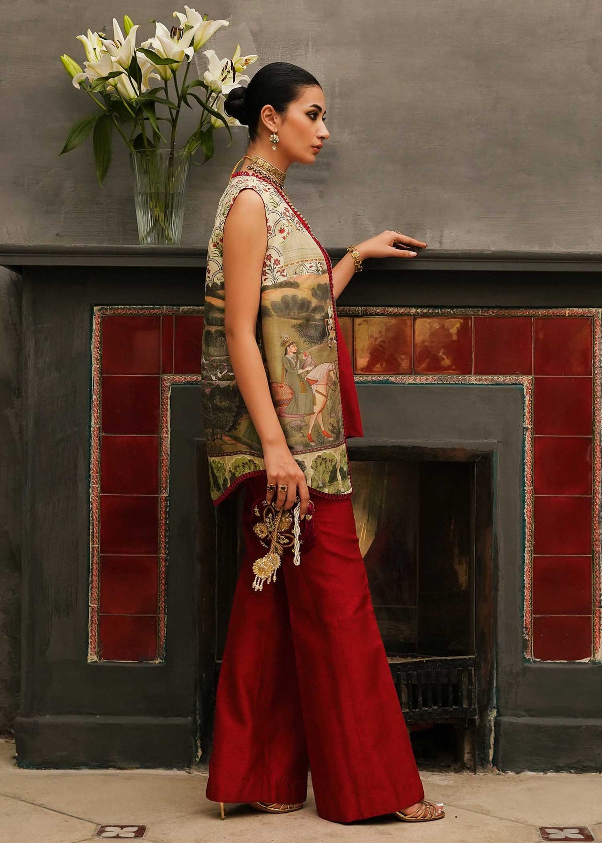 Mahgul | Eid Edit 2024 | Nishat Bagh by Mahgul - Designer Dress - Type: Ladies Clothes - Available at Libayah - 100% Original