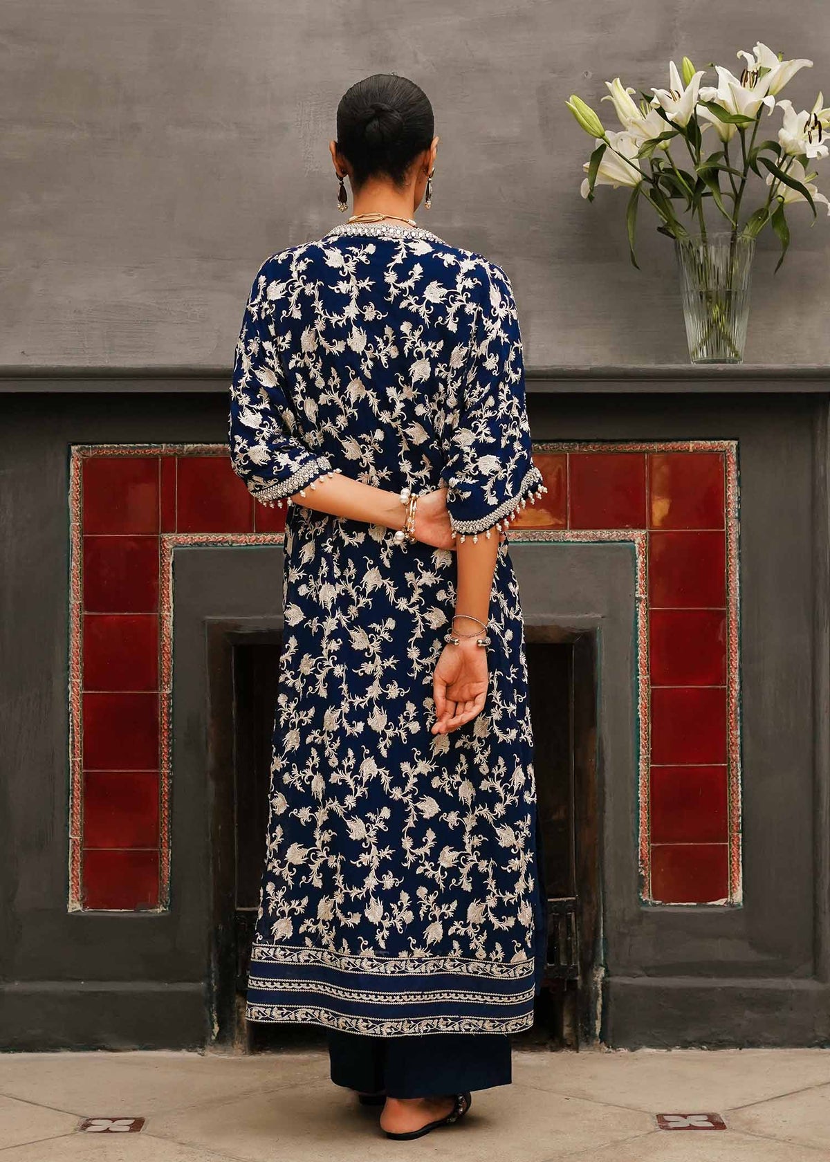 Mahgul | Eid Edit 2024 | Midnight Sun by Mahgul - Designer Dress - Type: Ladies Clothes - Available at Libayah - 100% Original