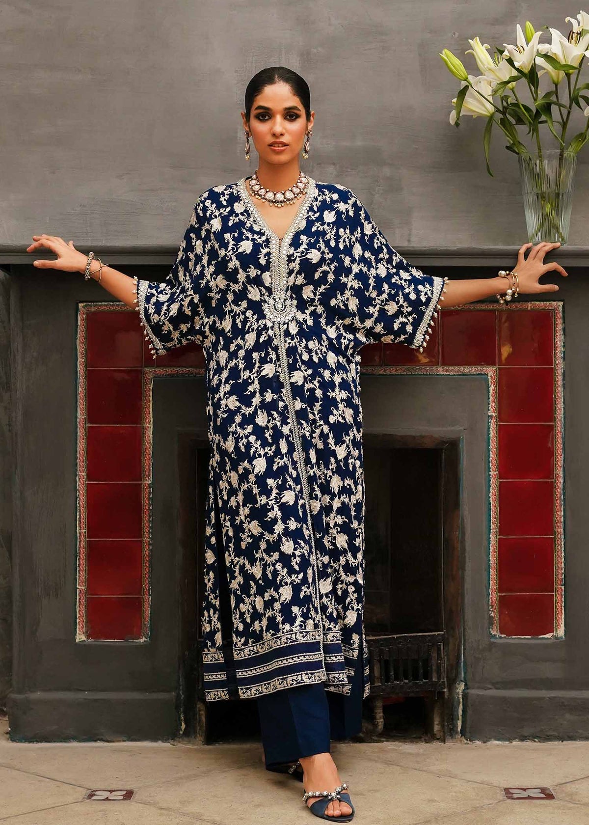 Mahgul | Eid Edit 2024 | Midnight Sun by Mahgul - Designer Dress - Type: Ladies Clothes - Available at Libayah - 100% Original