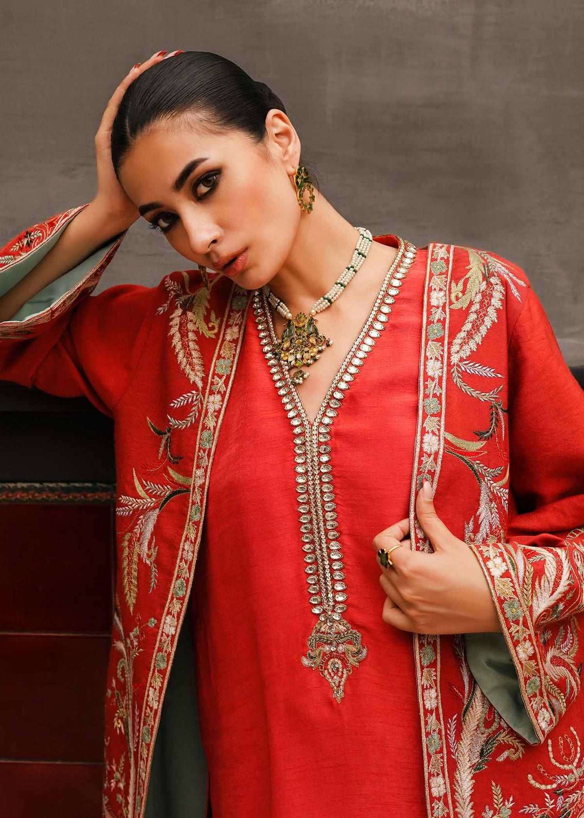 Mahgul | Eid Edit 2024 | Kashmiri Dreams by Mahgul - Designer Dress - Type: Ladies Clothes - Available at Libayah - 100% Original