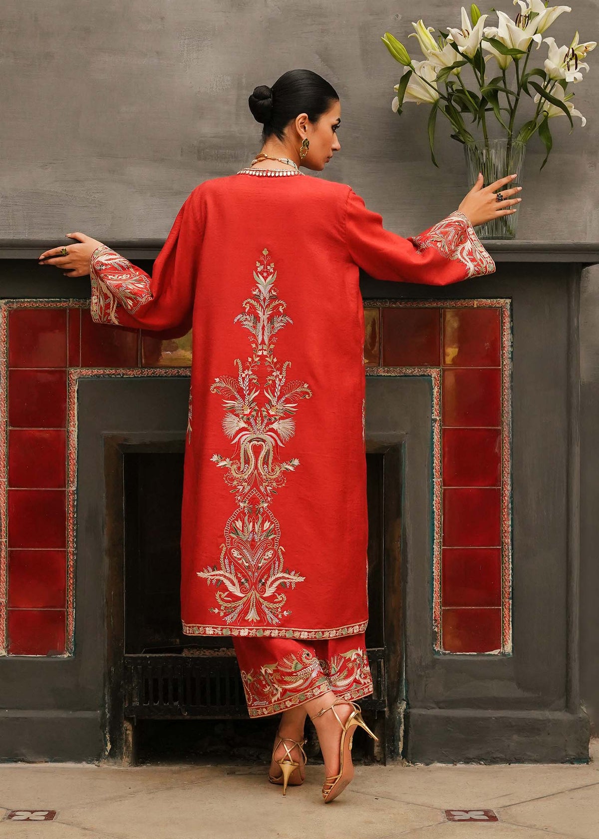 Mahgul | Eid Edit 2024 | Kashmiri Dreams by Mahgul - Designer Dress - Type: Ladies Clothes - Available at Libayah - 100% Original