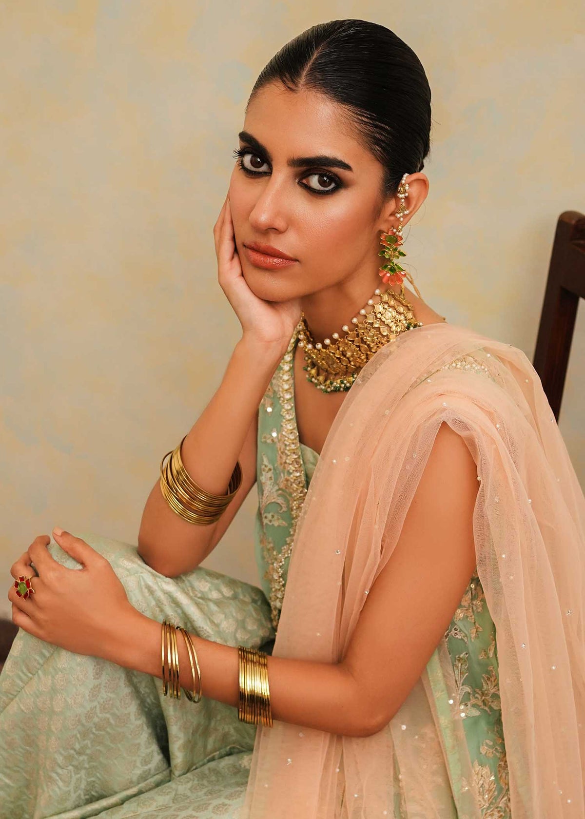 Mahgul | Eid Edit 2024 | Aqua Dream by Mahgul - Designer Dress - Type: Ladies Clothes - Available at Libayah - 100% Original