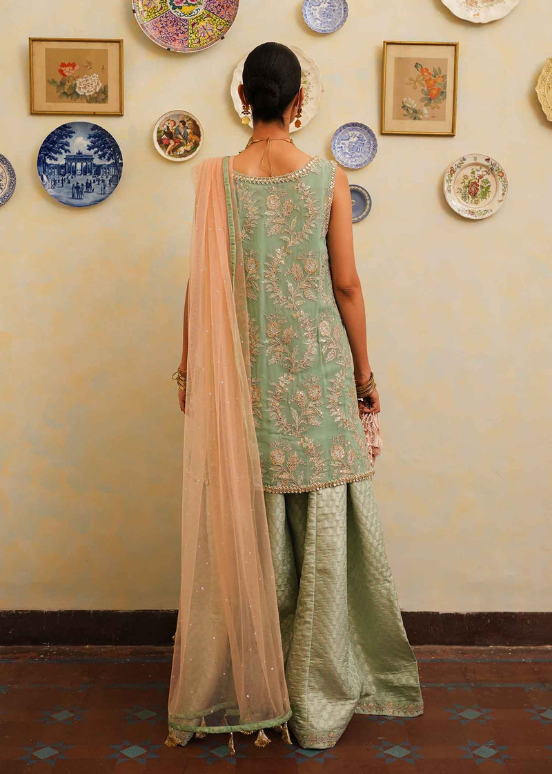 Mahgul | Eid Edit 2024 | Aqua Dream by Mahgul - Designer Dress - Type: Ladies Clothes - Available at Libayah - 100% Original