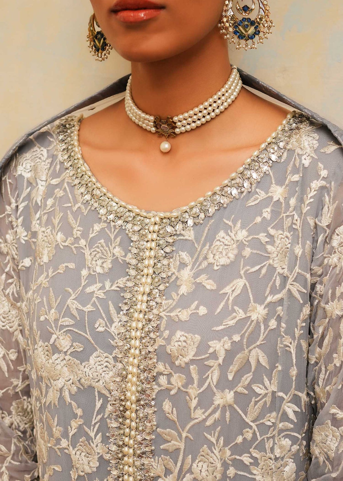 Mahgul | Eid Edit 2024 | Sage Reverie by Mahgul - Designer Dress - Type: Ladies Clothes - Available at Libayah - 100% Original