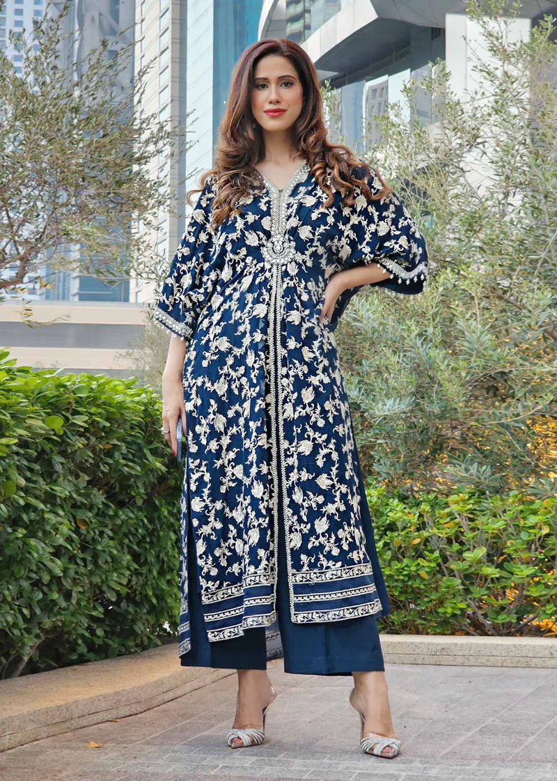 Mahgul | Eid Edit 2024 | Midnight Sun by Mahgul - Designer Dress - Type: Ladies Clothes - Available at Libayah - 100% Original