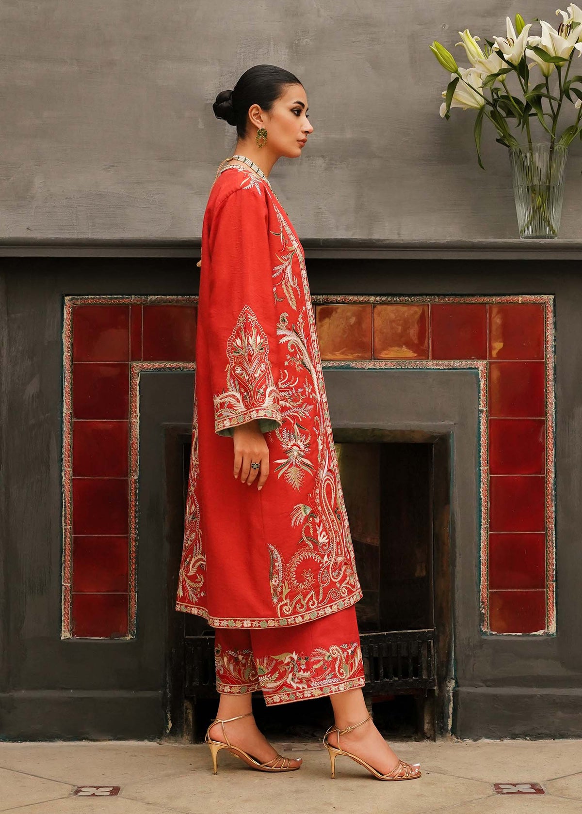 Mahgul | Eid Edit 2024 | Kashmiri Dreams by Mahgul - Designer Dress - Type: Ladies Clothes - Available at Libayah - 100% Original