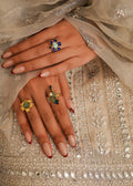 Mahgul | Eid Edit 2024 | Crushed Silver by Mahgul - Designer Dress - Type: Ladies Clothes - Available at Libayah - 100% Original