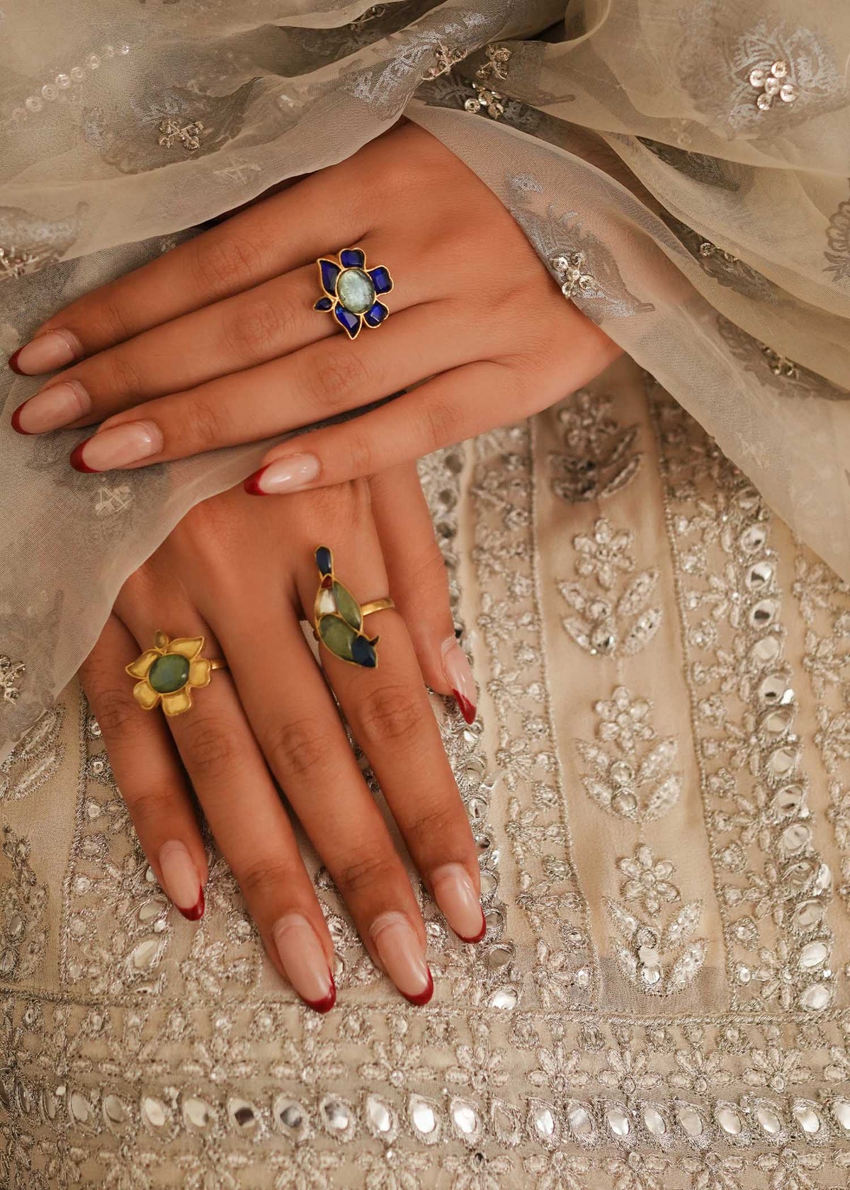 Mahgul | Eid Edit 2024 | Crushed Silver by Mahgul - Designer Dress - Type: Ladies Clothes - Available at Libayah - 100% Original