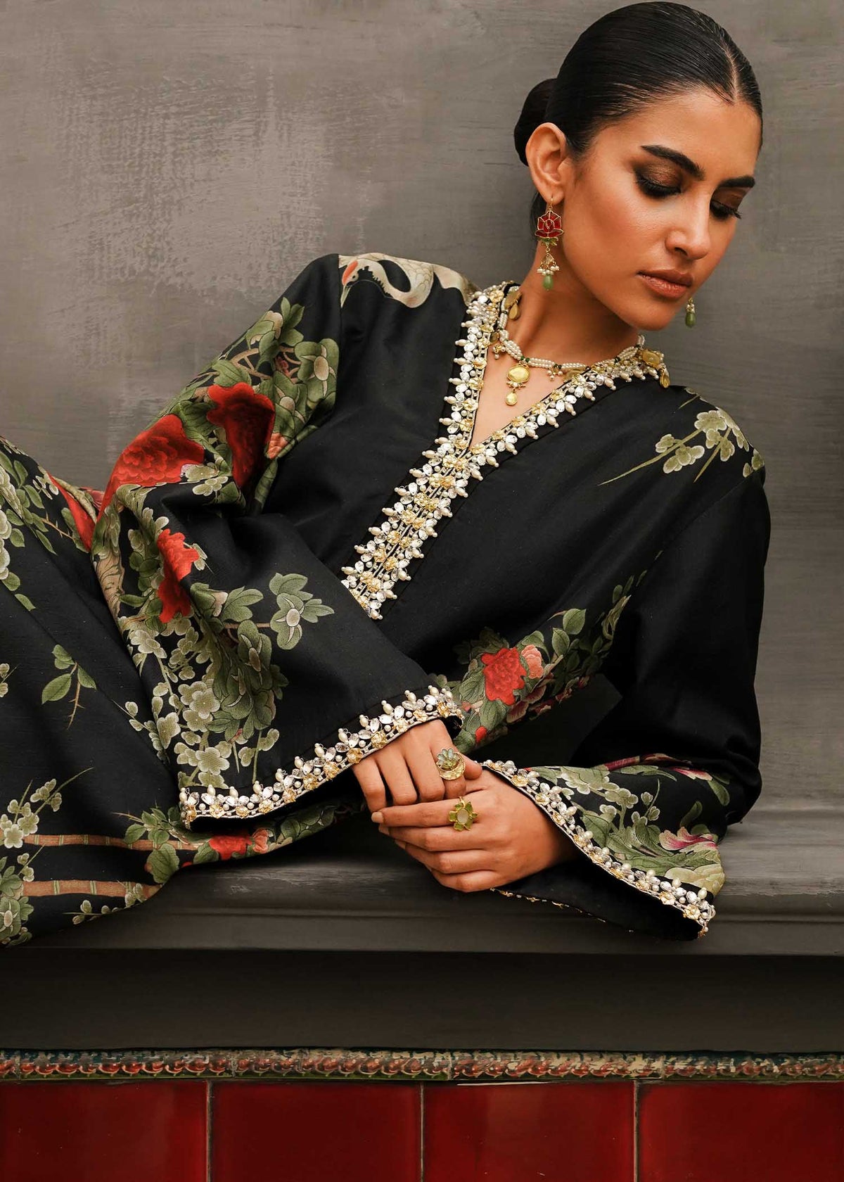 Mahgul | Eid Edit 2024 | Cosmic Moondance by Mahgul - Designer Dress - Type: Ladies Clothes - Available at Libayah - 100% Original