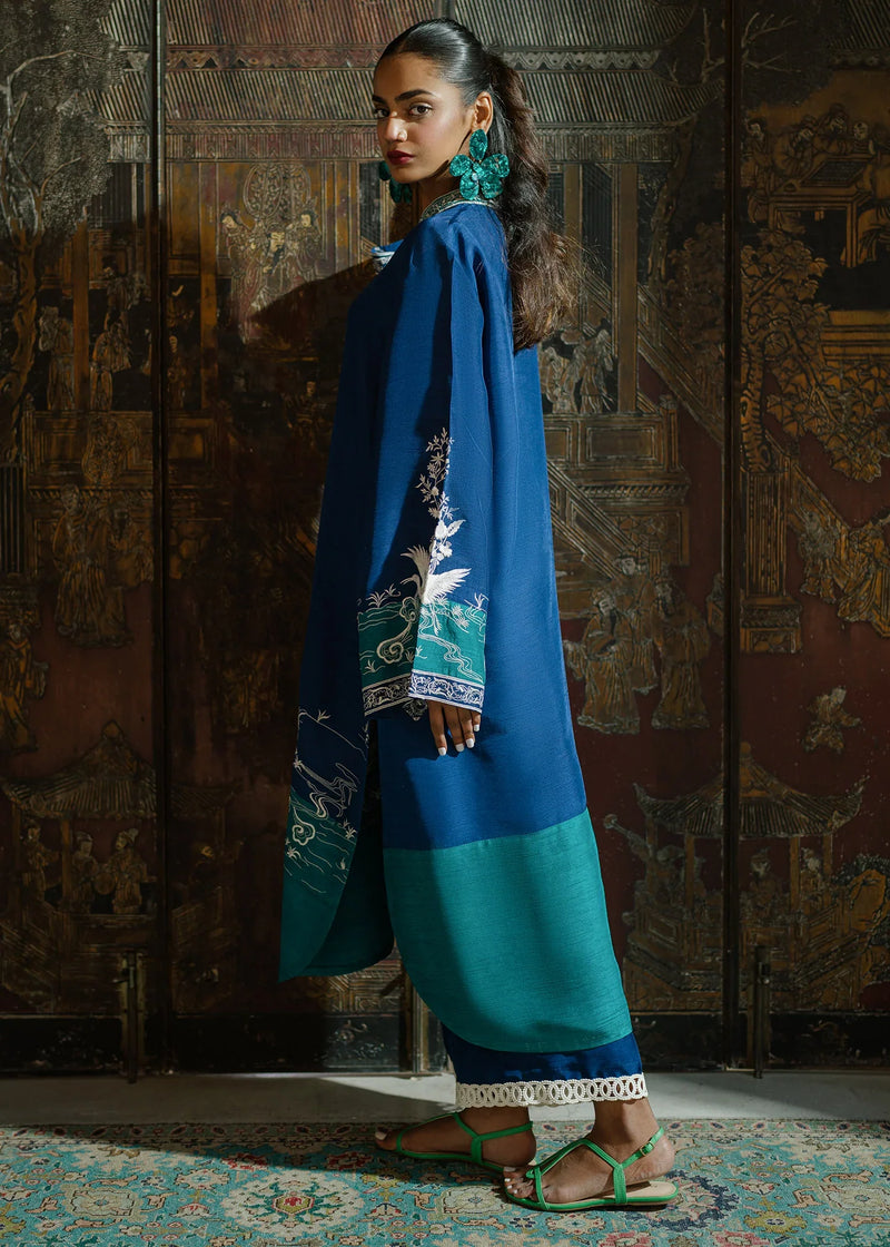 Mahgul | Eid Edit 2024 | Midnight Crush by Mahgul - Designer Dress - Type: Ladies Clothes - Available at Libayah - 100% Original