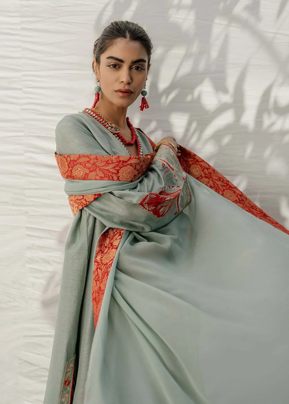 Mahgul | Eid Edit 2024 | Kashmiri Sea by Mahgul - Designer Dress - Type: Ladies Clothes - Available at Libayah - 100% Original