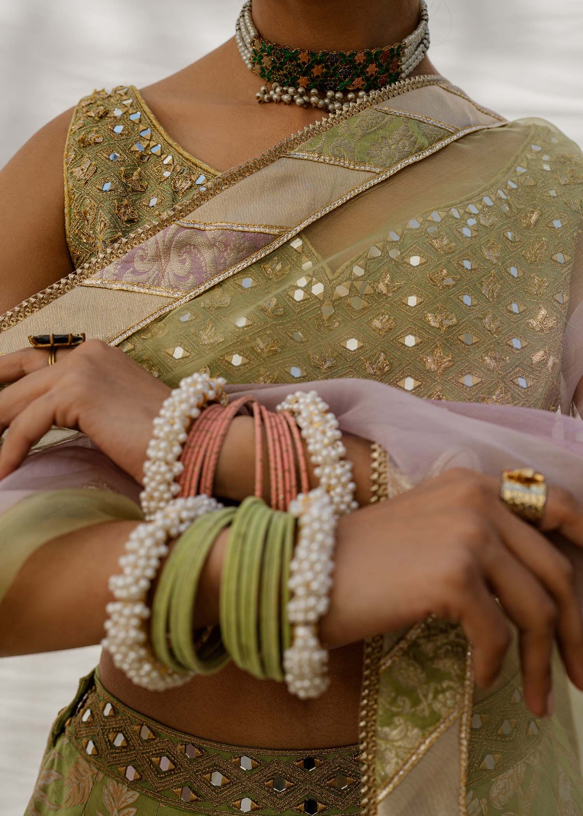 Mahgul | Eid Edit 2024 | Mirrored Screen by Mahgul - Designer Dress - Type: Ladies Clothes - Available at Libayah - 100% Original