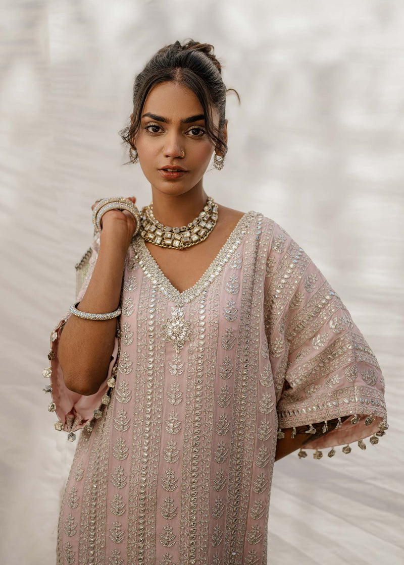 Mahgul | Eid Edit 2024 | Rose Mirror by Mahgul - Designer Dress - Type: Ladies Clothes - Available at Libayah - 100% Original