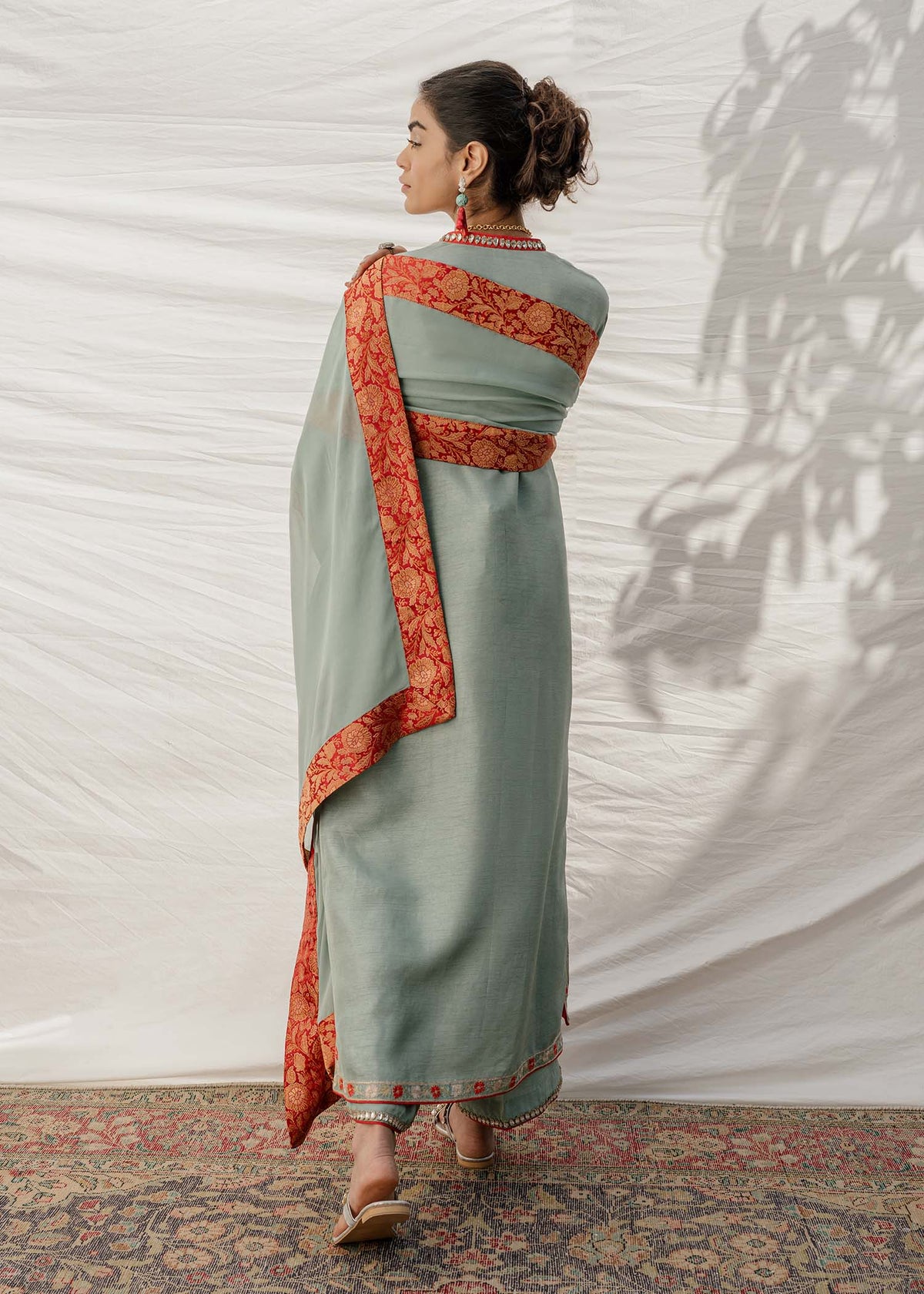 Mahgul | Eid Edit 2024 | Kashmiri Sea by Mahgul - Designer Dress - Type: Ladies Clothes - Available at Libayah - 100% Original