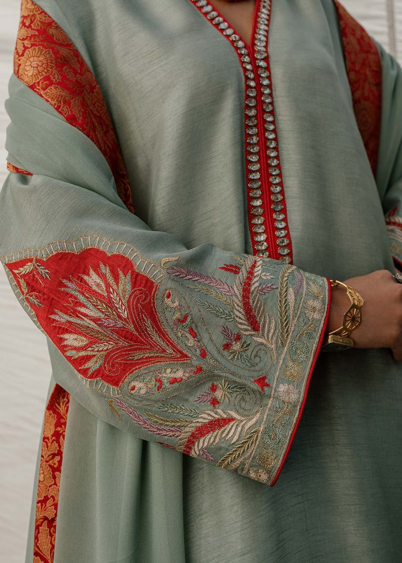 Mahgul | Eid Edit 2024 | Kashmiri Sea by Mahgul - Designer Dress - Type: Ladies Clothes - Available at Libayah - 100% Original