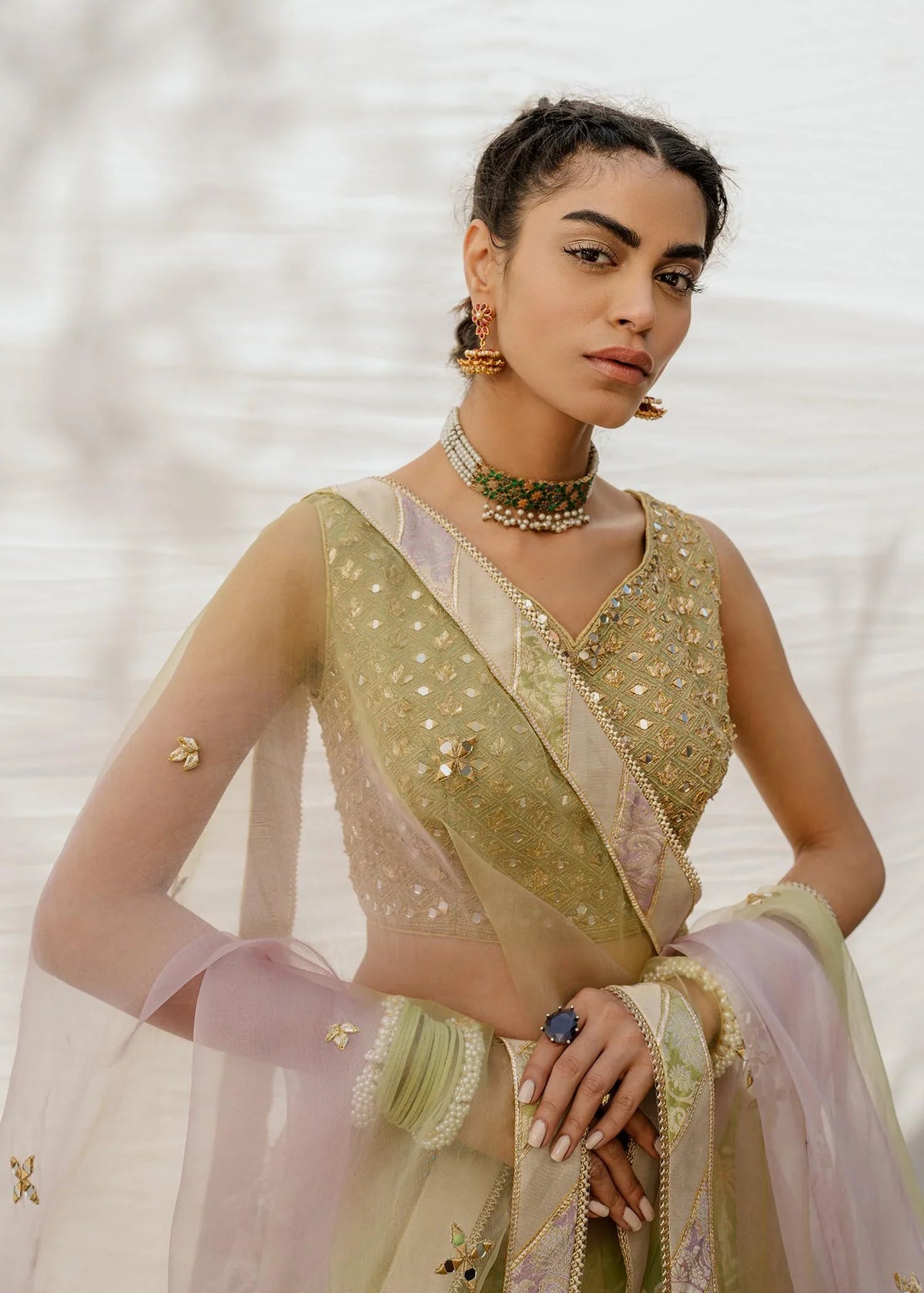 Mahgul | Eid Edit 2024 | Mirrored Screen by Mahgul - Designer Dress - Type: Ladies Clothes - Available at Libayah - 100% Original