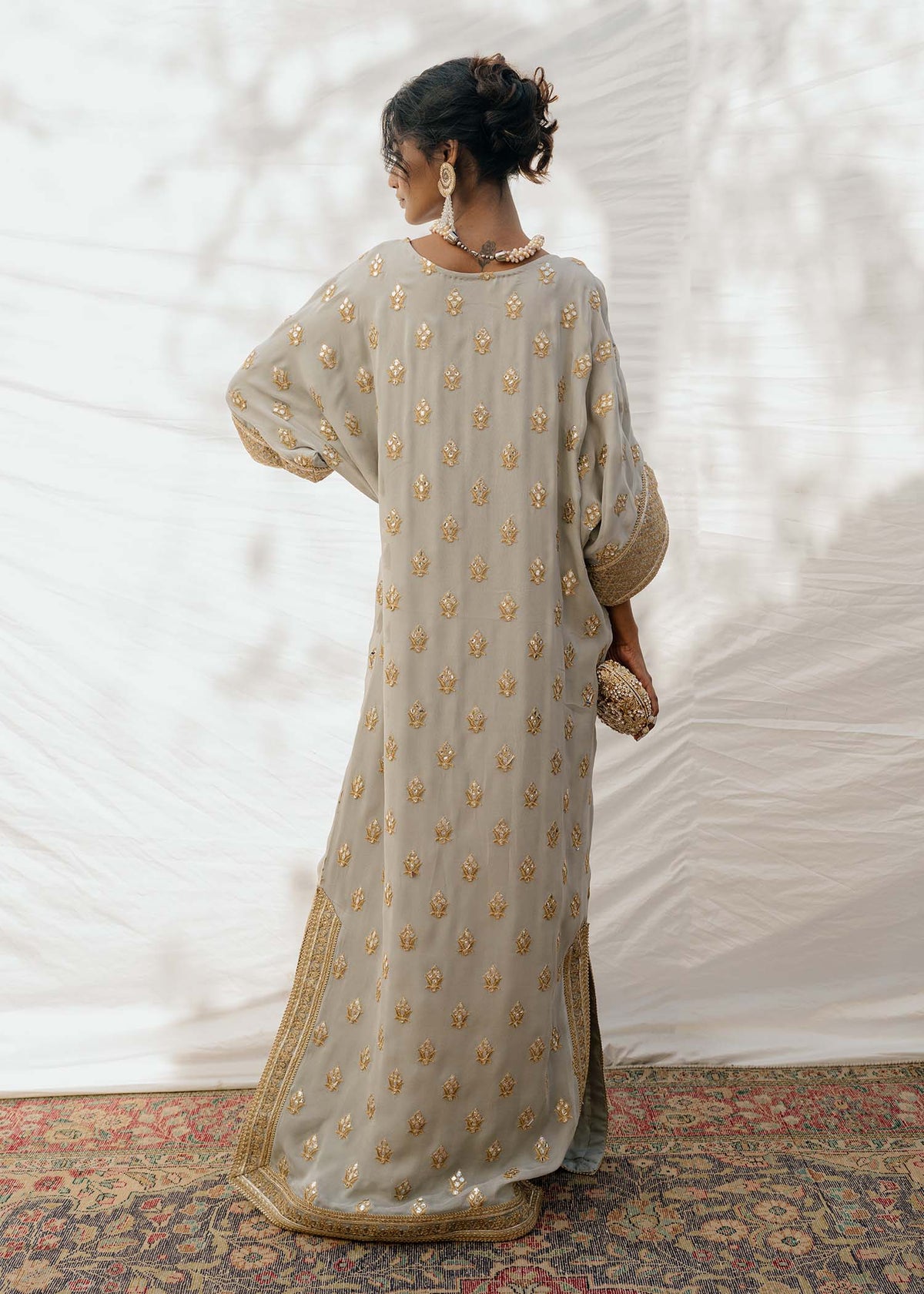 Mahgul | Eid Edit 2024 | Grey Amethyst by Mahgul - Designer Dress - Type: Ladies Clothes - Available at Libayah - 100% Original
