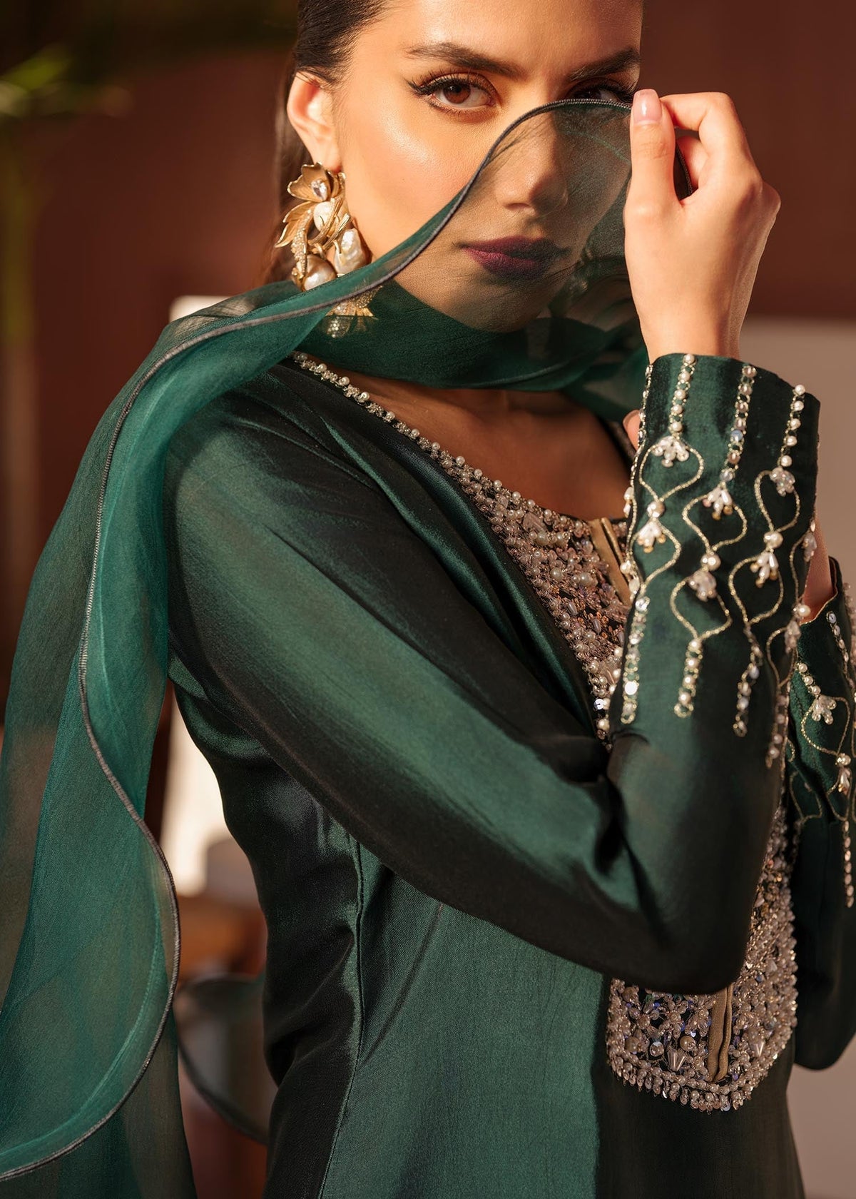 Mahum Asad | Raising The Bar | Icon by Mahum Asad - Designer Dress - Type: Ladies Clothes - Available at Libayah - 100% Original