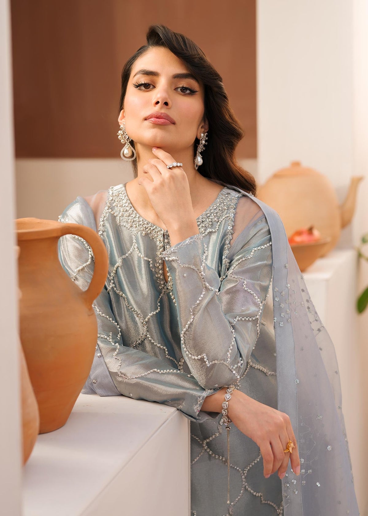 Mahum Asad | Raising The Bar | Muse by Mahum Asad - Designer Dress - Type: Ladies Clothes - Available at Libayah - 100% Original