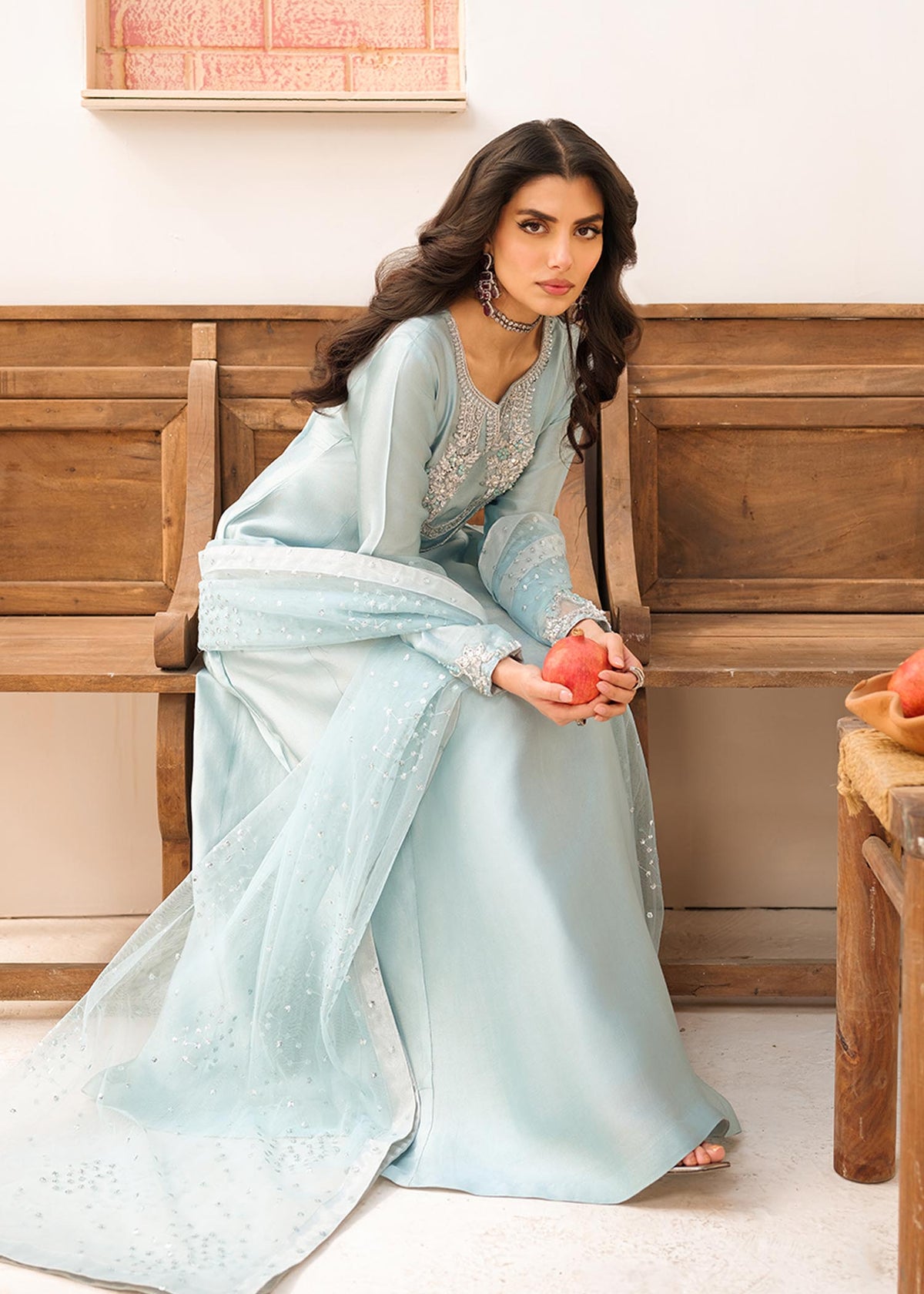Mahum Asad | Raising The Bar | Famous by Mahum Asad - Designer Dress - Type: Ladies Clothes - Available at Libayah - 100% Original
