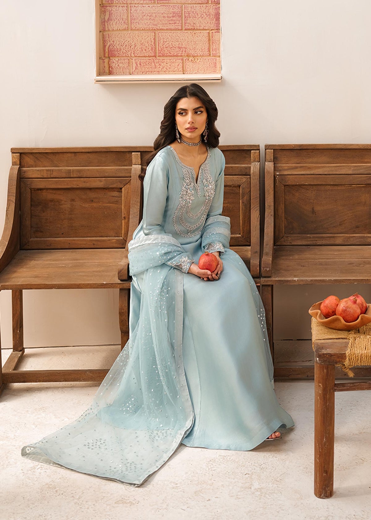 Mahum Asad | Raising The Bar | Famous by Mahum Asad - Designer Dress - Type: Ladies Clothes - Available at Libayah - 100% Original