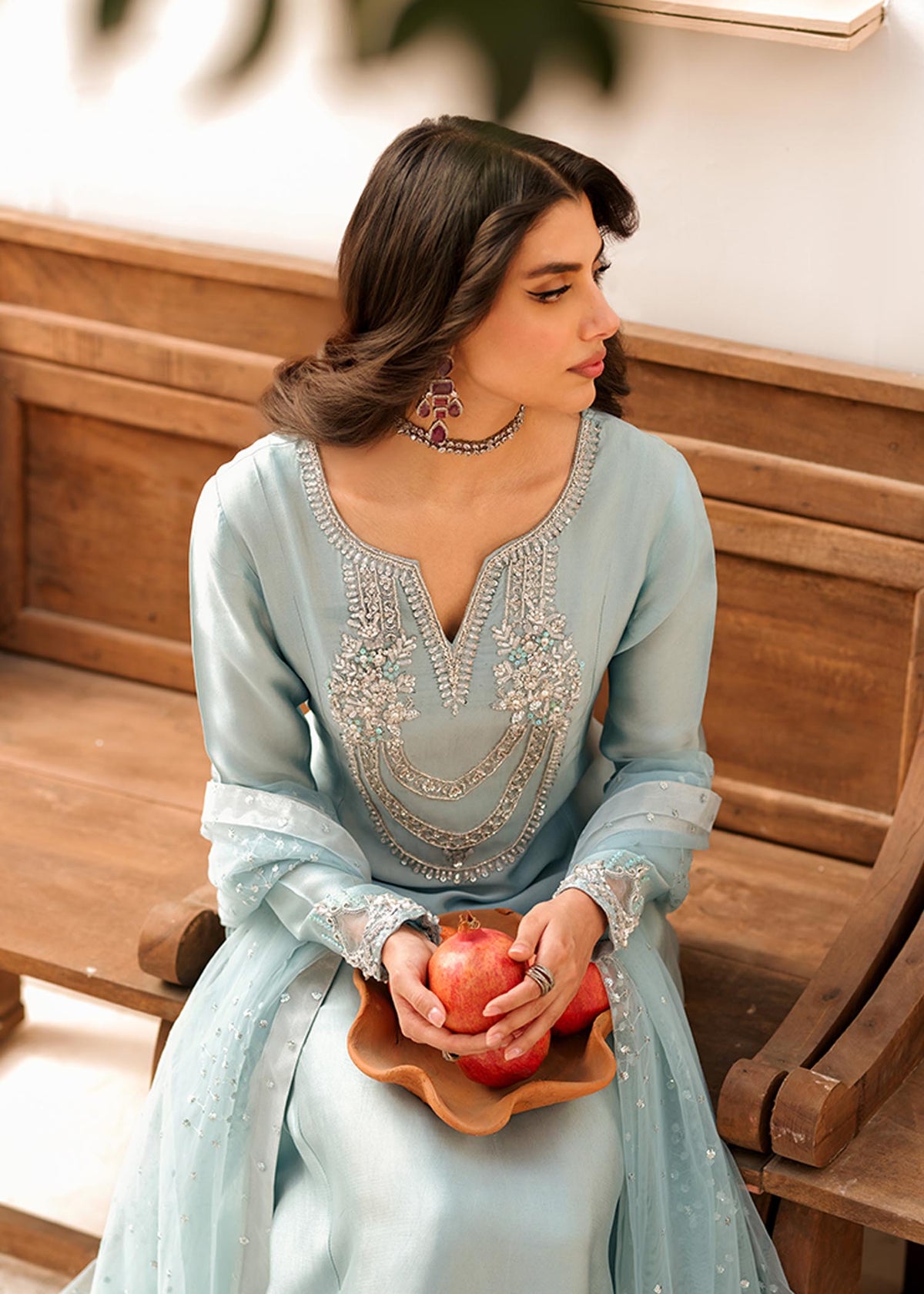 Mahum Asad | Raising The Bar | Famous by Mahum Asad - Designer Dress - Type: Ladies Clothes - Available at Libayah - 100% Original
