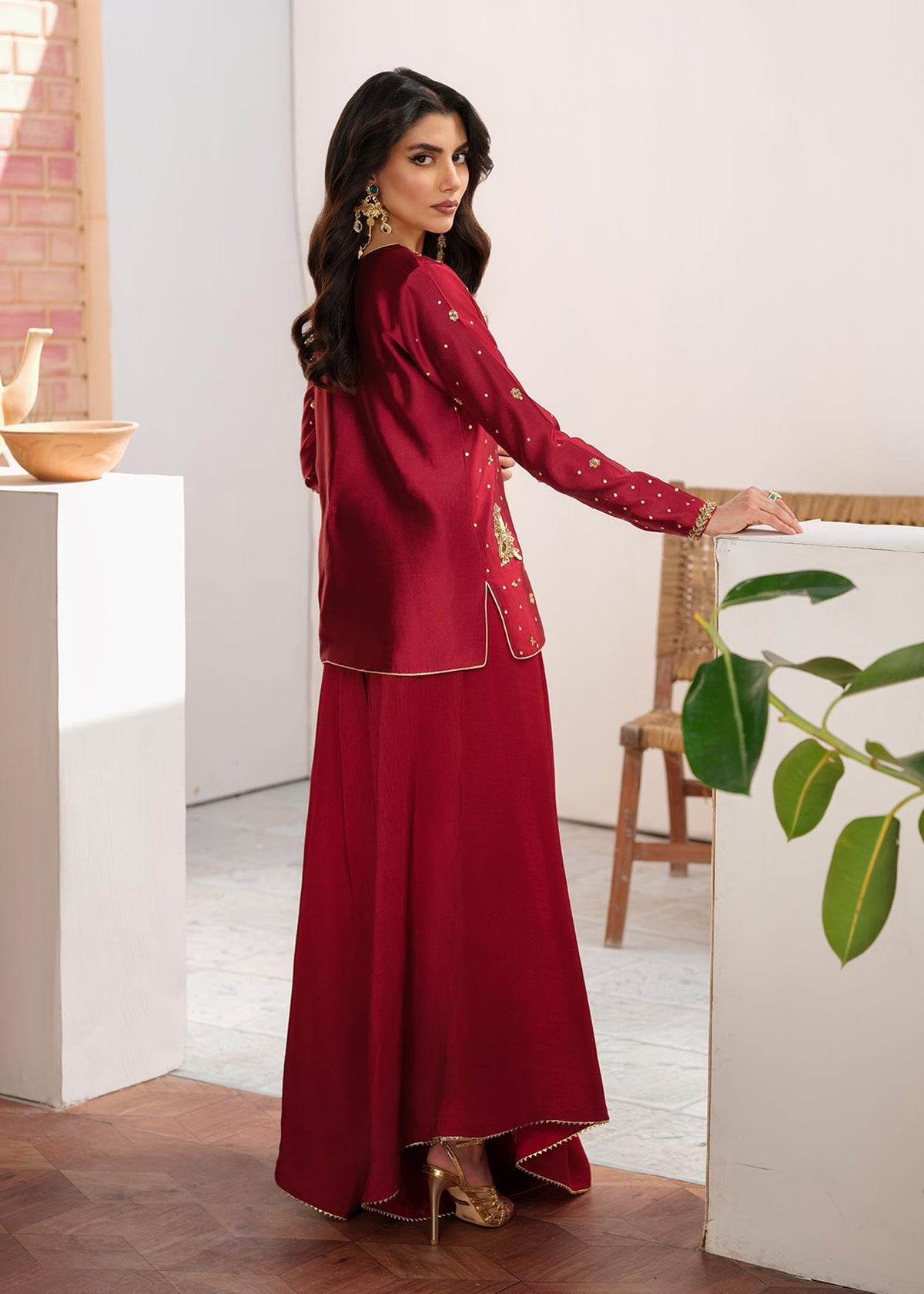 Mahum Asad | Raising The Bar | Berryme by Mahum Asad - Designer Dress - Type: Ladies Clothes - Available at Libayah - 100% Original
