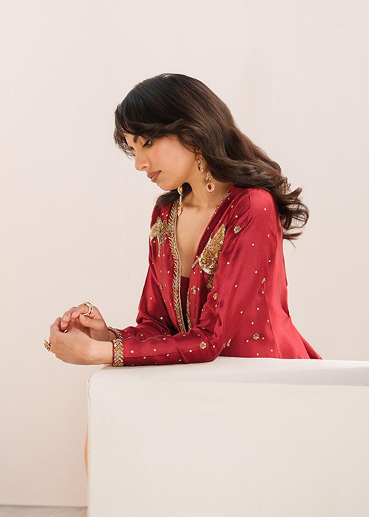 Mahum Asad | Raising The Bar | Berryme by Mahum Asad - Designer Dress - Type: Ladies Clothes - Available at Libayah - 100% Original