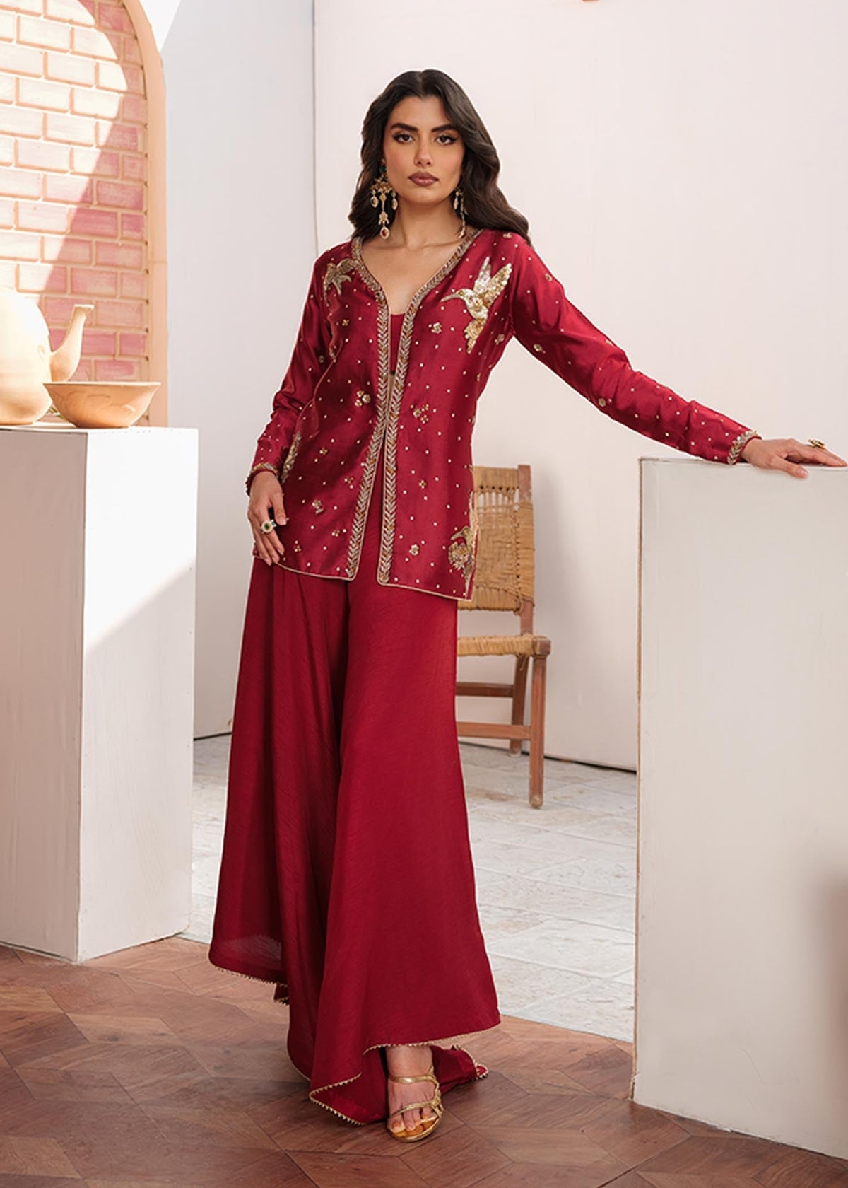 Mahum Asad | Raising The Bar | Berryme by Mahum Asad - Designer Dress - Type: Ladies Clothes - Available at Libayah - 100% Original