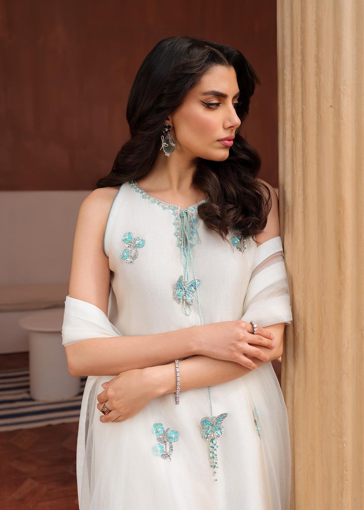 Mahum Asad | Raising The Bar | Trendsetter by Mahum Asad - Designer Dress - Type: Ladies Clothes - Available at Libayah - 100% Original