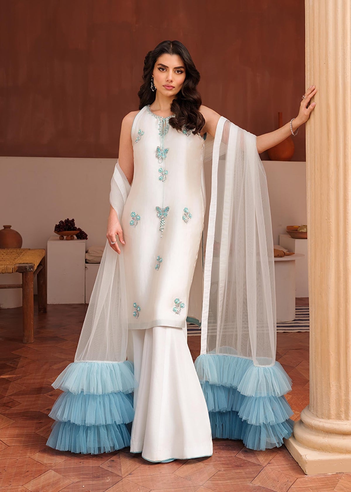 Mahum Asad | Raising The Bar | Trendsetter by Mahum Asad - Designer Dress - Type: Ladies Clothes - Available at Libayah - 100% Original