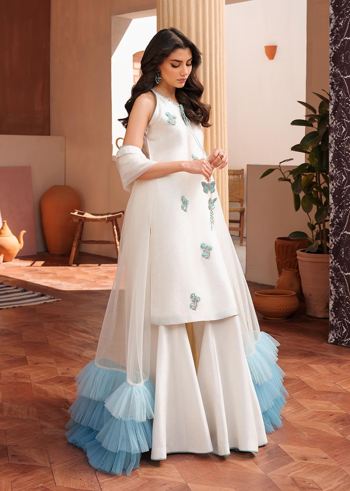 Mahum Asad | Raising The Bar | Trendsetter by Mahum Asad - Designer Dress - Type: Ladies Clothes - Available at Libayah - 100% Original