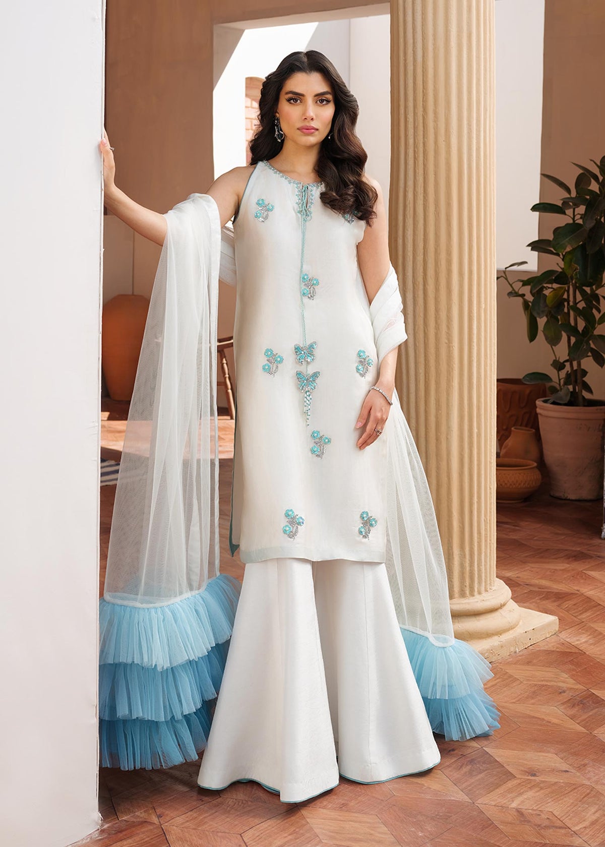 Mahum Asad | Raising The Bar | Trendsetter by Mahum Asad - Designer Dress - Type: Ladies Clothes - Available at Libayah - 100% Original