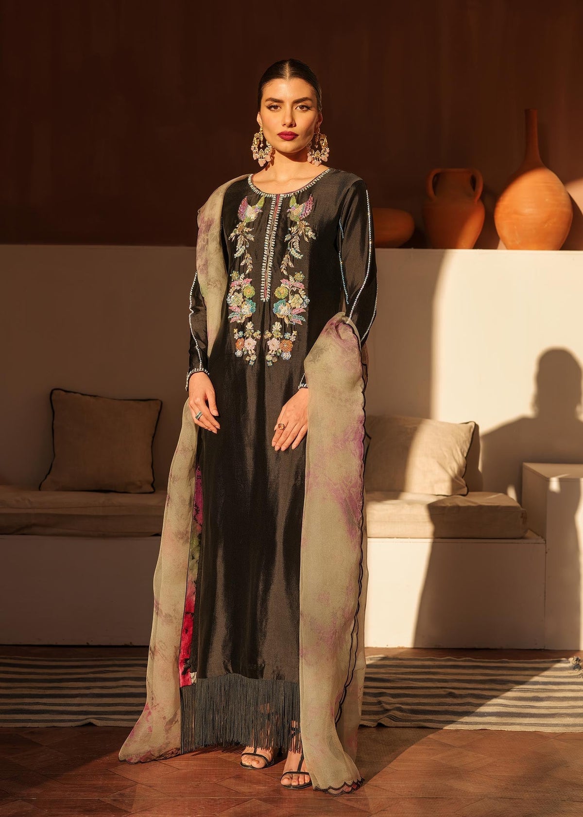 Mahum Asad | Raising The Bar | Vixen by Mahum Asad - Designer Dress - Type: Ladies Clothes - Available at Libayah - 100% Original