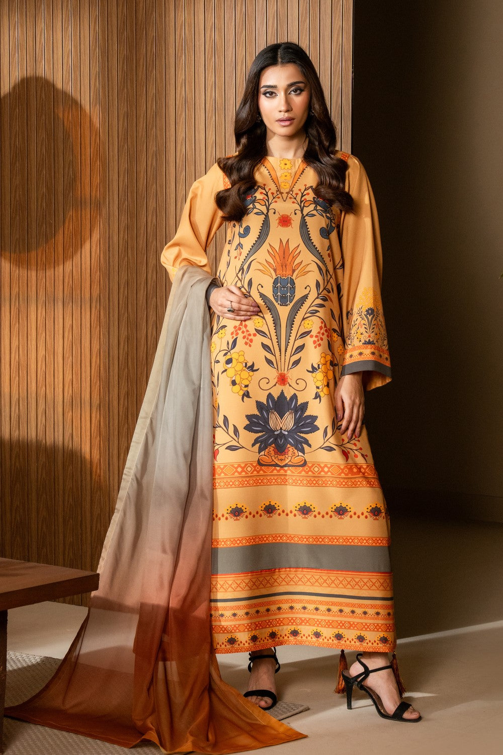 Maryum N Maria | Nazm Collection | MARA - MS50464 by Maryum N Maria - Designer Dress - Type: Ladies Clothes - Available at Libayah - 100% Original