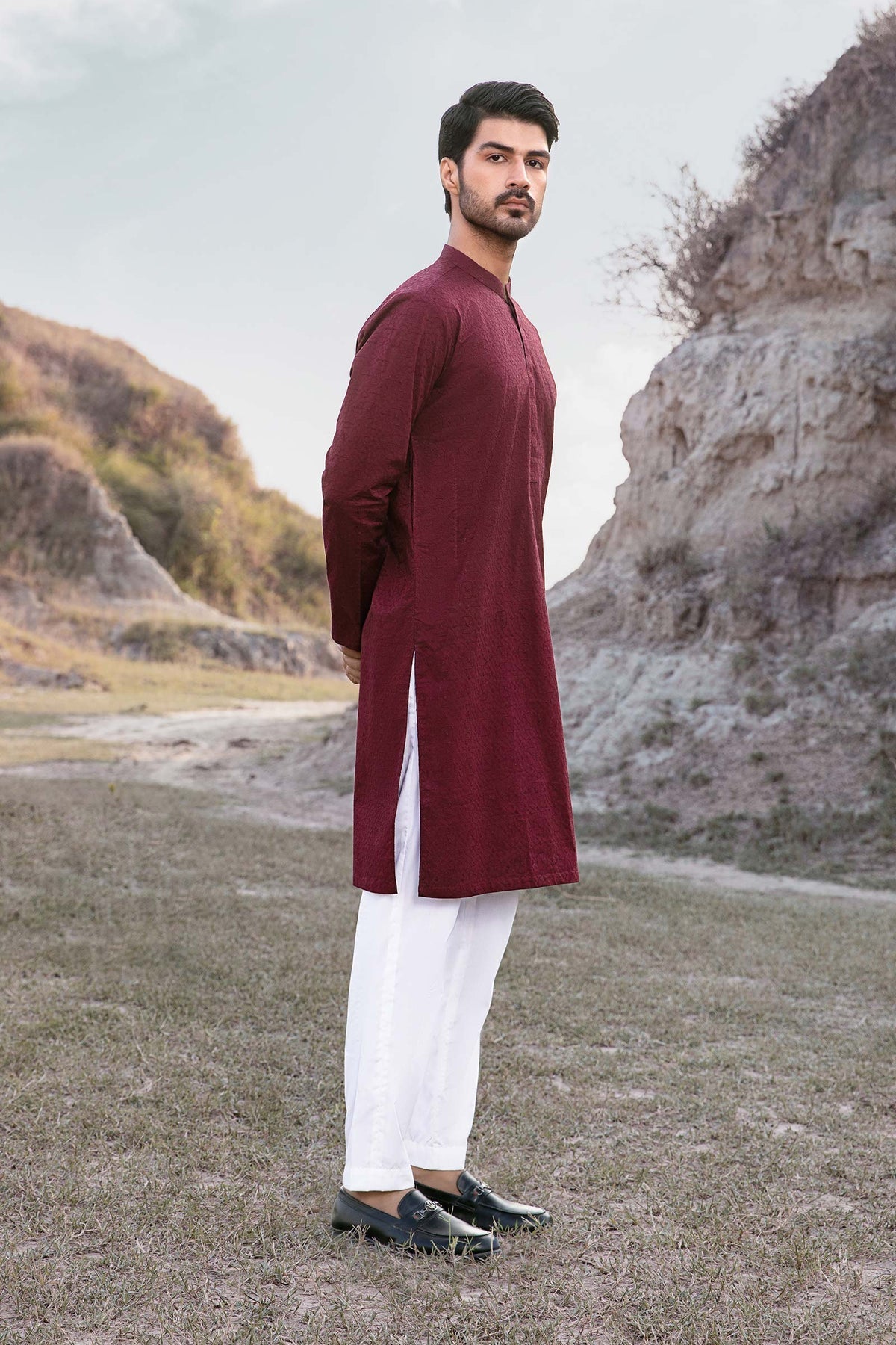 Pakistani Menswear | MARIA.B-GTS-W23-02 by Libayah Ltd. - Designer Dress - Type: Menswear - Available at Libayah - 100% Original