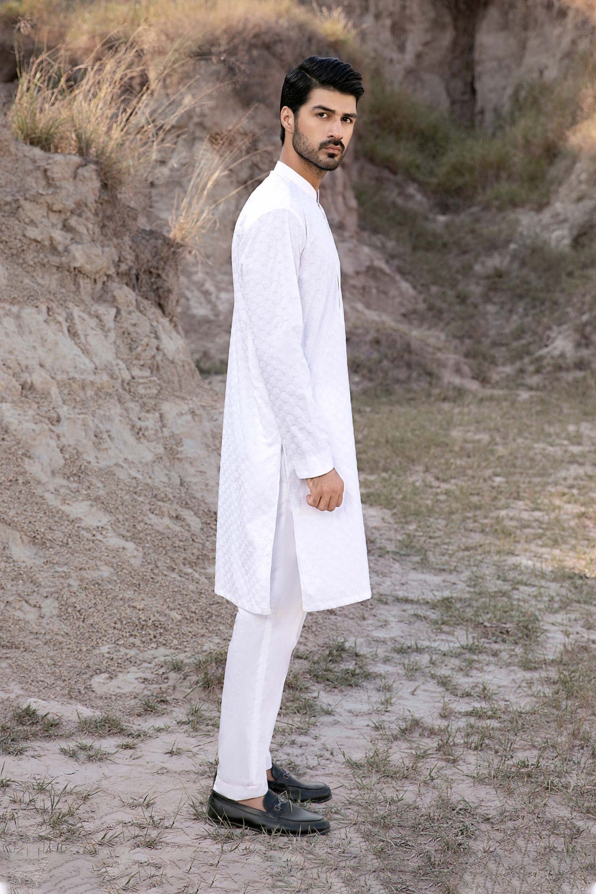 Pakistani Menswear | MARIA.B-GTS-W23-03 by Libayah Ltd. - Designer Dress - Type: Menswear - Available at Libayah - 100% Original