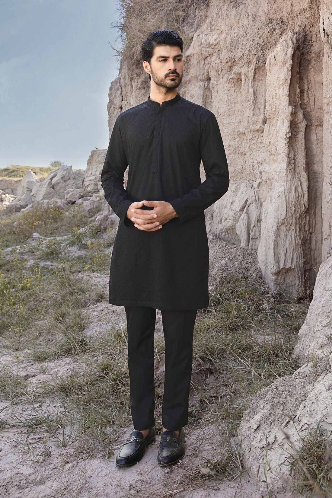 Pakistani Menswear | MARIA.B-GTS-W23-04 by Libayah Ltd. - Designer Dress - Type: Menswear - Available at Libayah - 100% Original