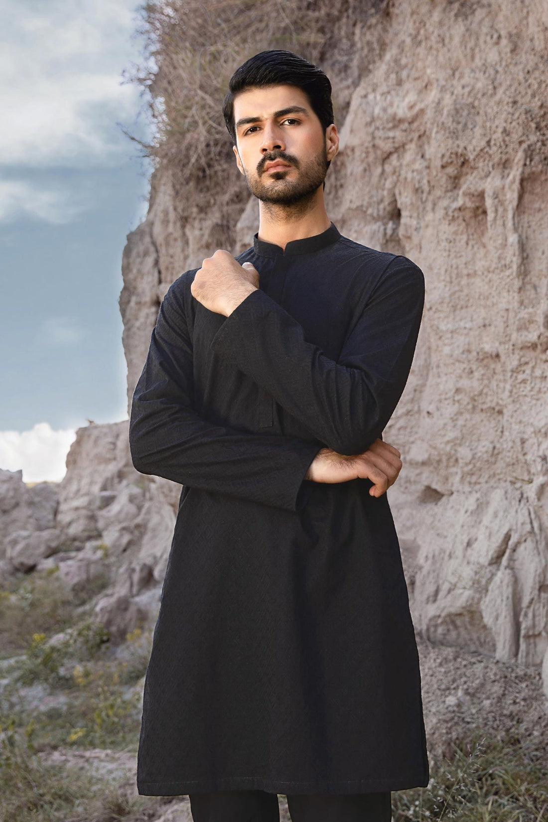 Pakistani Menswear | MARIA.B-GTS-W23-04 by Libayah Ltd. - Designer Dress - Type: Menswear - Available at Libayah - 100% Original