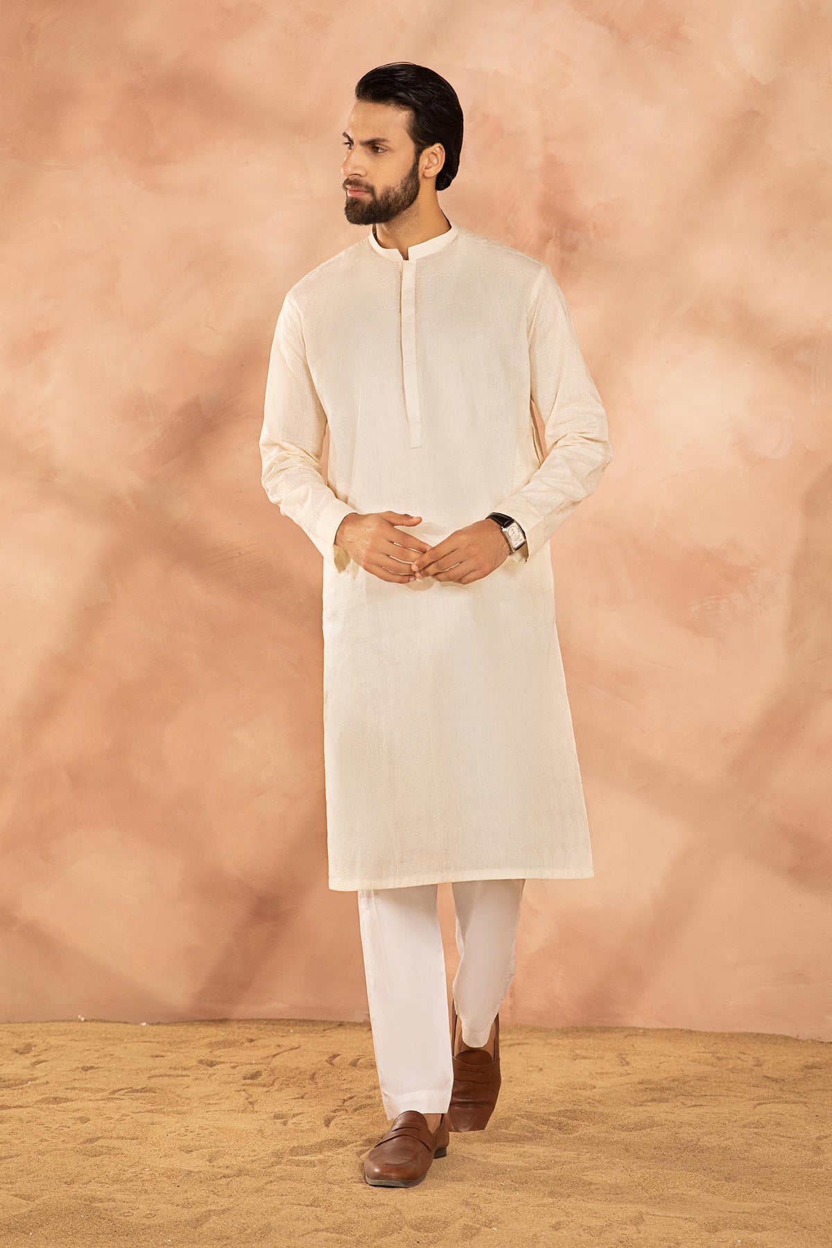 Pakistani Menswear | MARIA.B-GTS-SS24-01 by Libayah Ltd. - Designer Dress - Type: Menswear - Available at Libayah - 100% Original