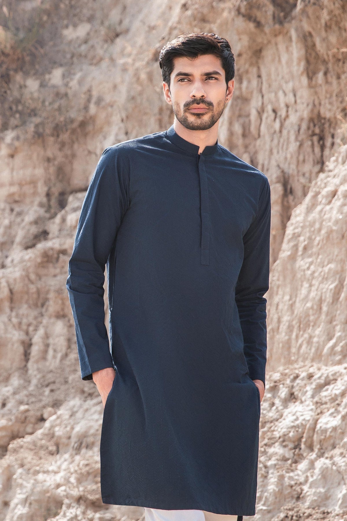 Pakistani Menswear | MARIA.B-GTS-W23-05 by Libayah Ltd. - Designer Dress - Type: Menswear - Available at Libayah - 100% Original