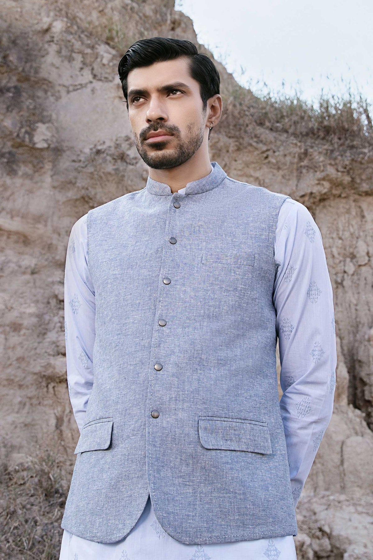Pakistani Menswear | MARIA.B-GTS-W23-12 by Libayah Ltd. - Designer Dress - Type: Menswear - Available at Libayah - 100% Original