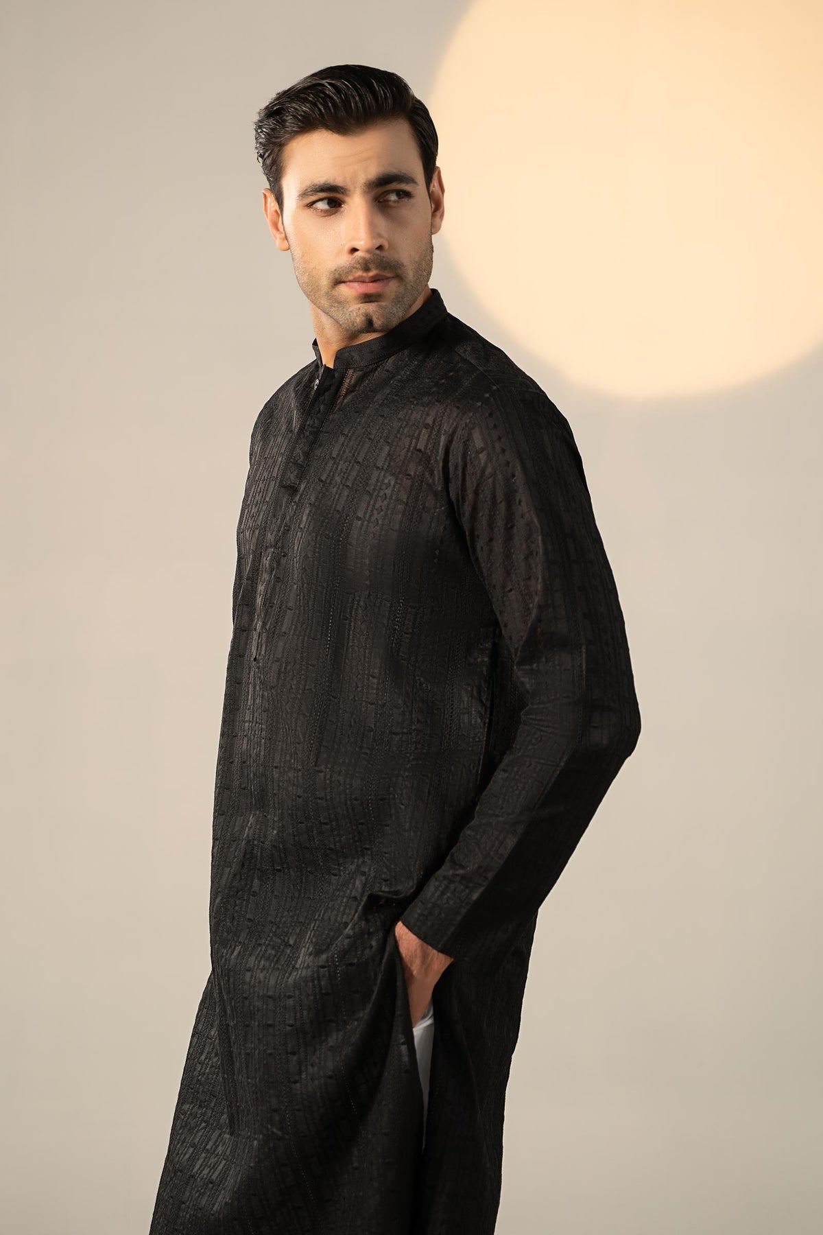 Pakistani Menswear | MARIA.B-GTS-SS24-04 by Libayah Ltd. - Designer Dress - Type: Menswear - Available at Libayah - 100% Original