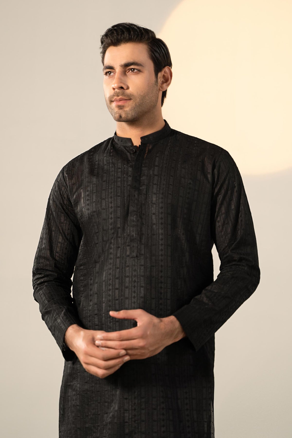Pakistani Menswear | MARIA.B-GTS-SS24-04 by Libayah Ltd. - Designer Dress - Type: Menswear - Available at Libayah - 100% Original